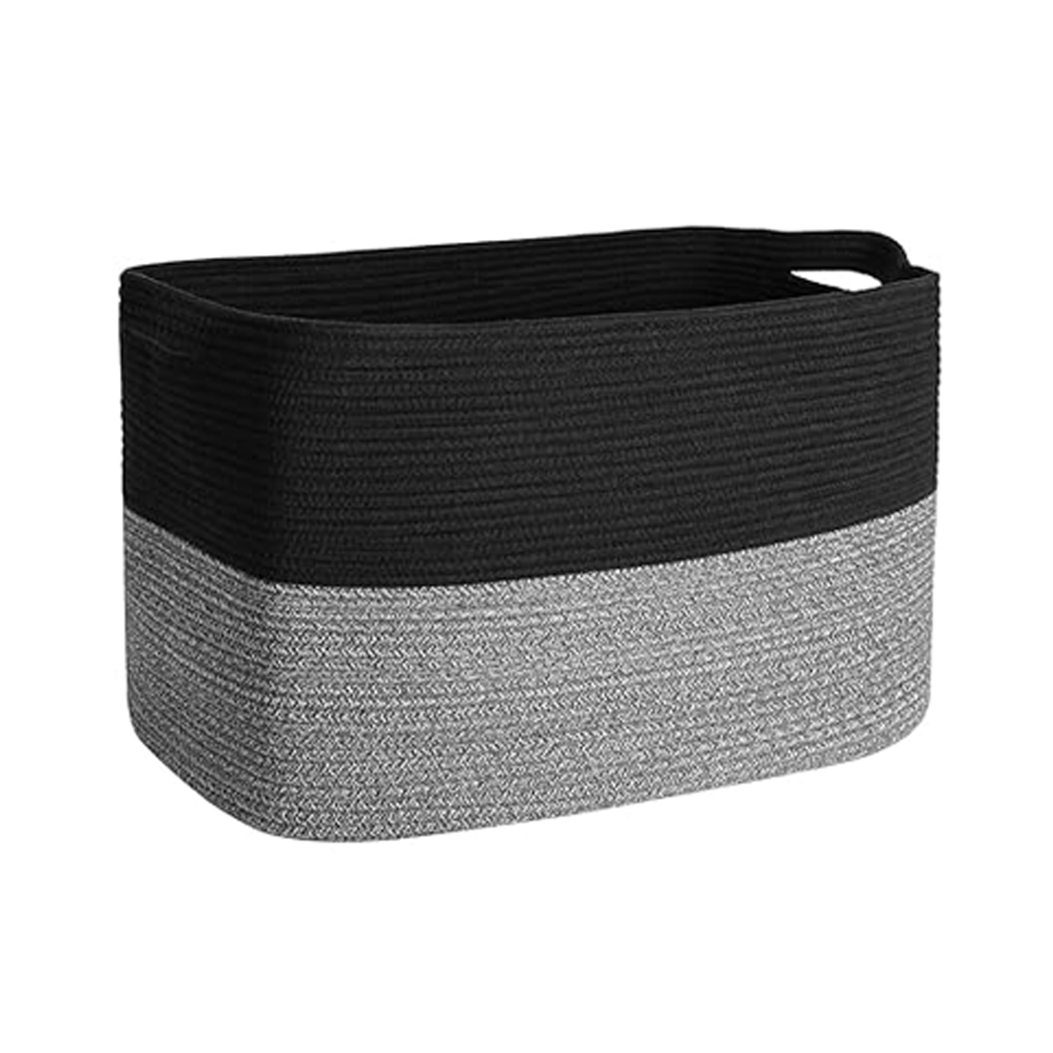 Foldable Cotton Rope Storage Basket 8