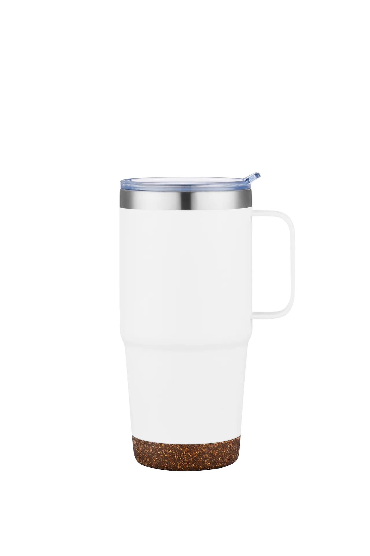 24oz Stainless Travel Mug with Cork Bottom