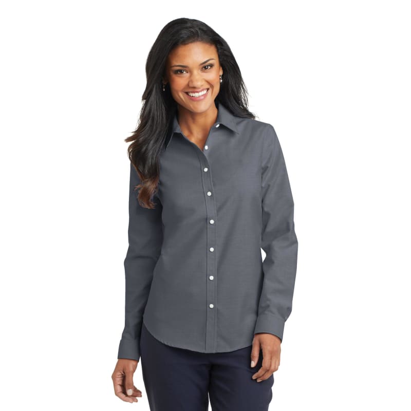 Port Authority Ladies SuperPro Oxford Shirt. 26