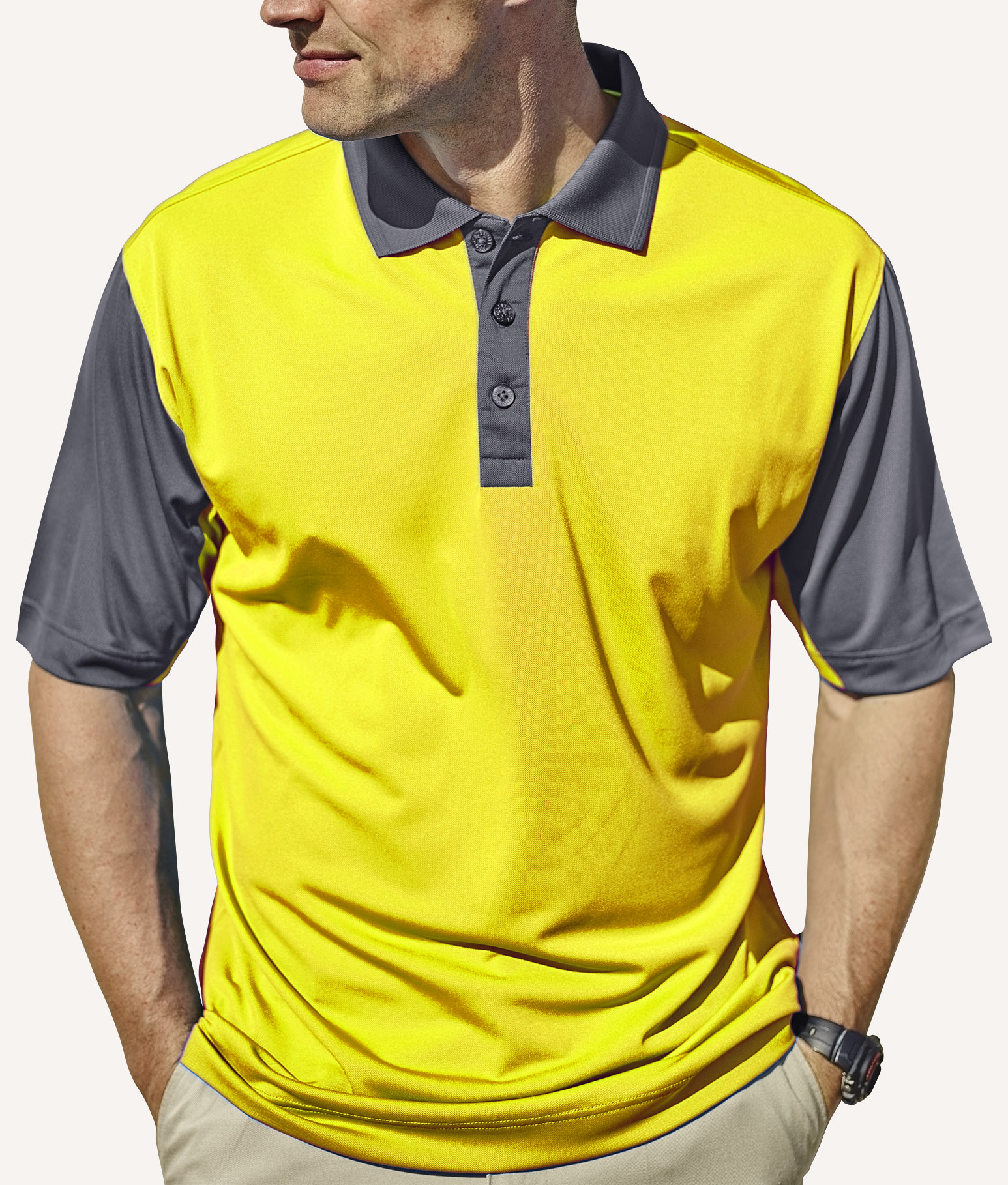 Men's Corvette Hybrid Cooler Polo Shirt 11