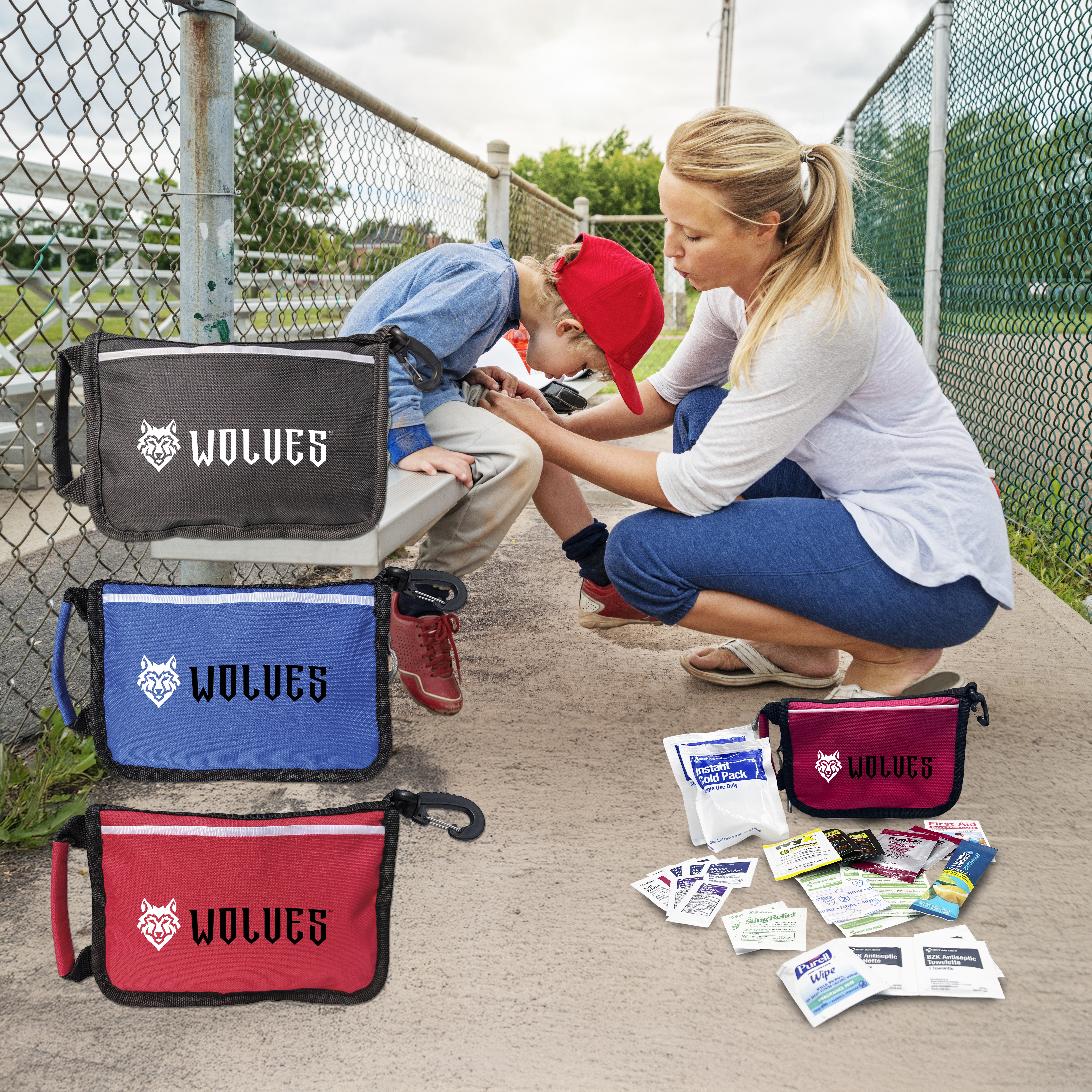 Youth Sports First Aid Kit 6
