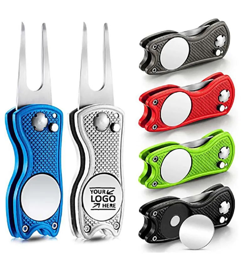 Stainless Steel Foldable Golf Fork 2