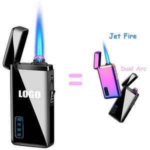 Luminous Dual Usage Electric Arc Jet Fire Lighter With USB Charging 8