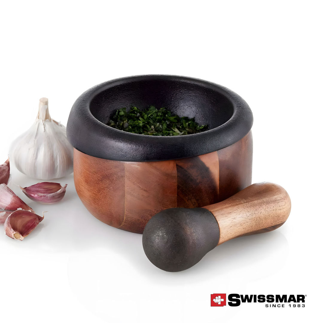 AdHoc® CRUSH Mortar & Pestle - Acacia 4