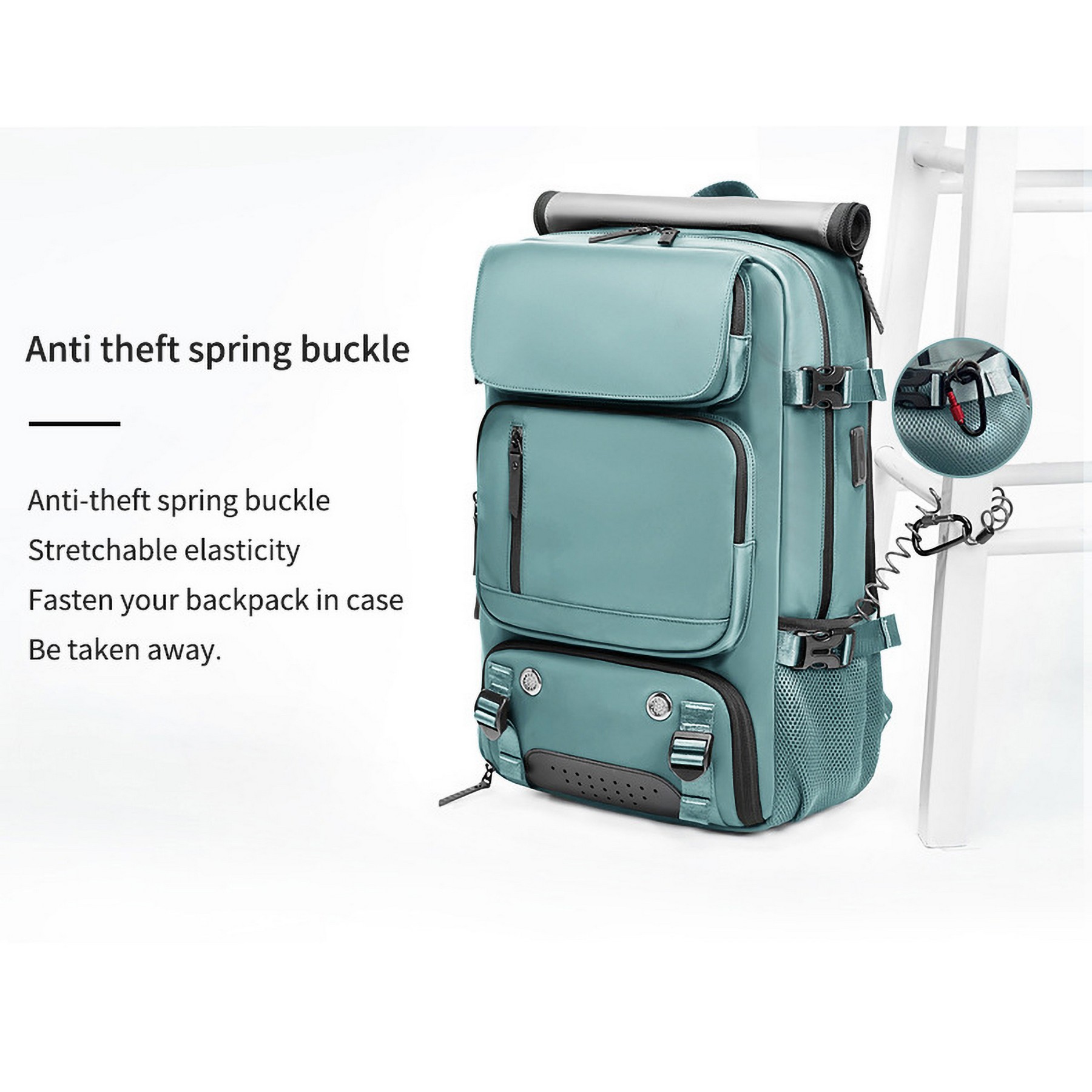 Airline Approved Luggage Bag with USB Charging Port 6