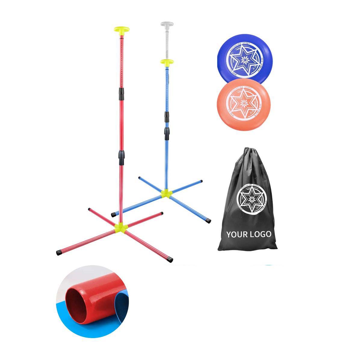 Stable Flying Disc Stand for Team Activities 2