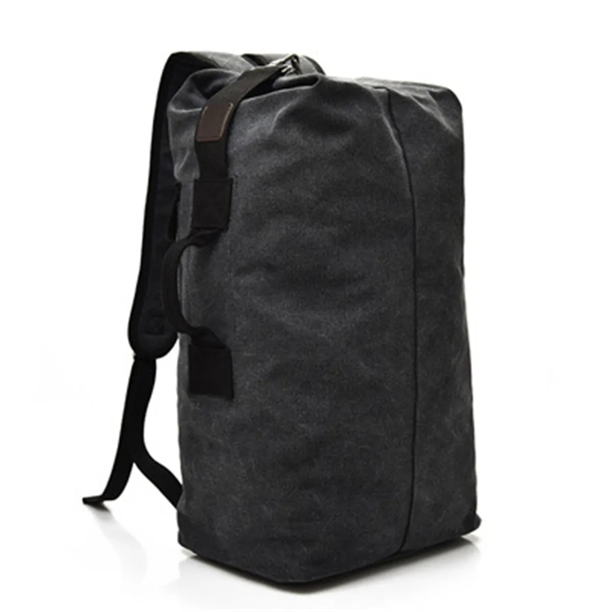 Canvas Backpack Vintage Travel Duffle Bag 4