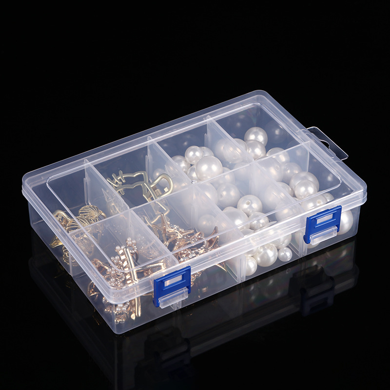 8 Grids Plastic Clear Organizer Box 15
