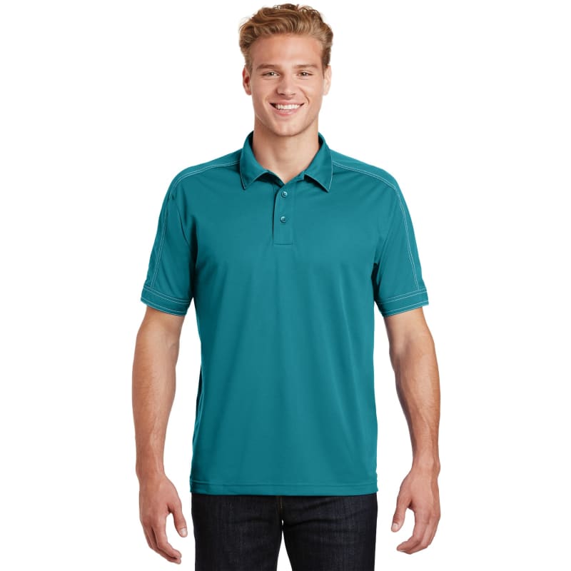 Sport-Tek Contrast Stitch Micropique Sport-Wick Polo. 17