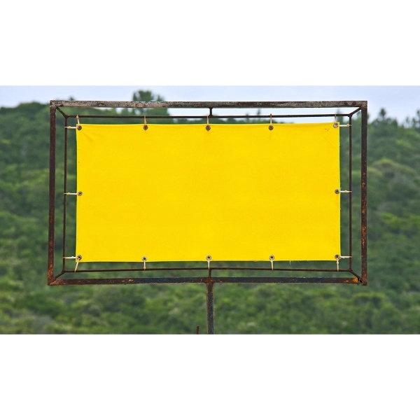 Semi-Stock Blank 15 oz Vinyl Scrim Banner 12" x 18" 1