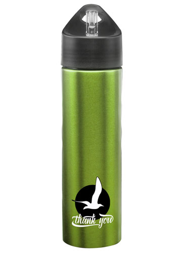 25 oz. Slim Stainless Steel Water Bottles, custom water bottle with logo imprint 3