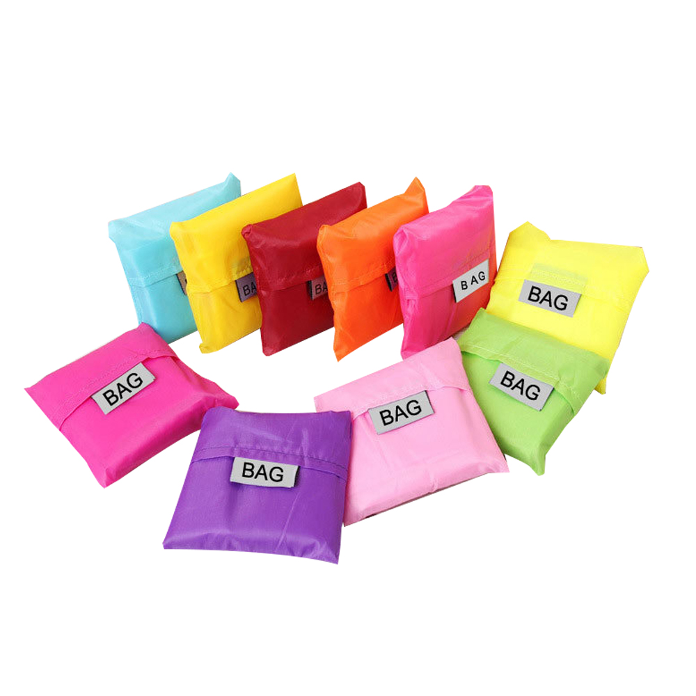 Foldable environmentally friendly polyester shopping bag 5