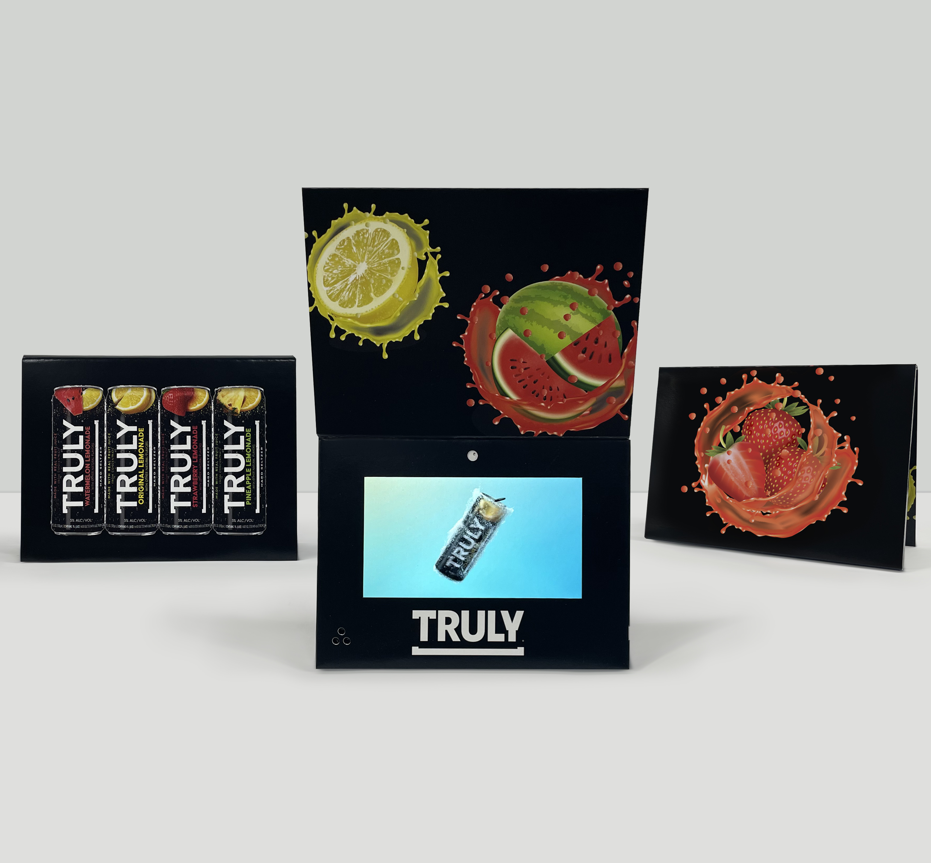Custom Printed Full Color Flick Book Video Brochures - Top Fold 3