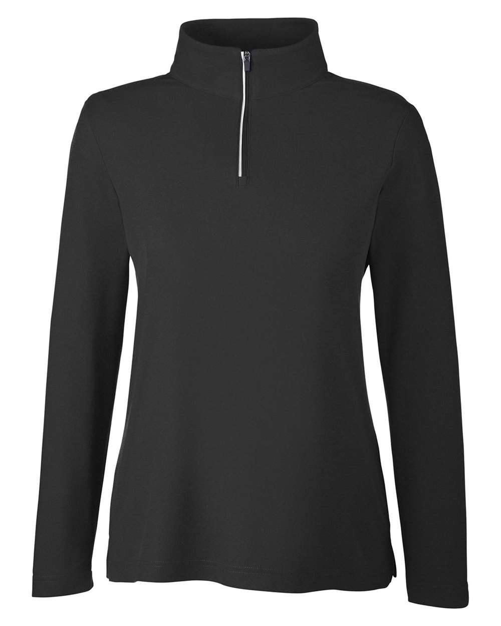 Women's Fusion ChromaSoft™ Pique Quarter-Zip Pullover - CE405W 3