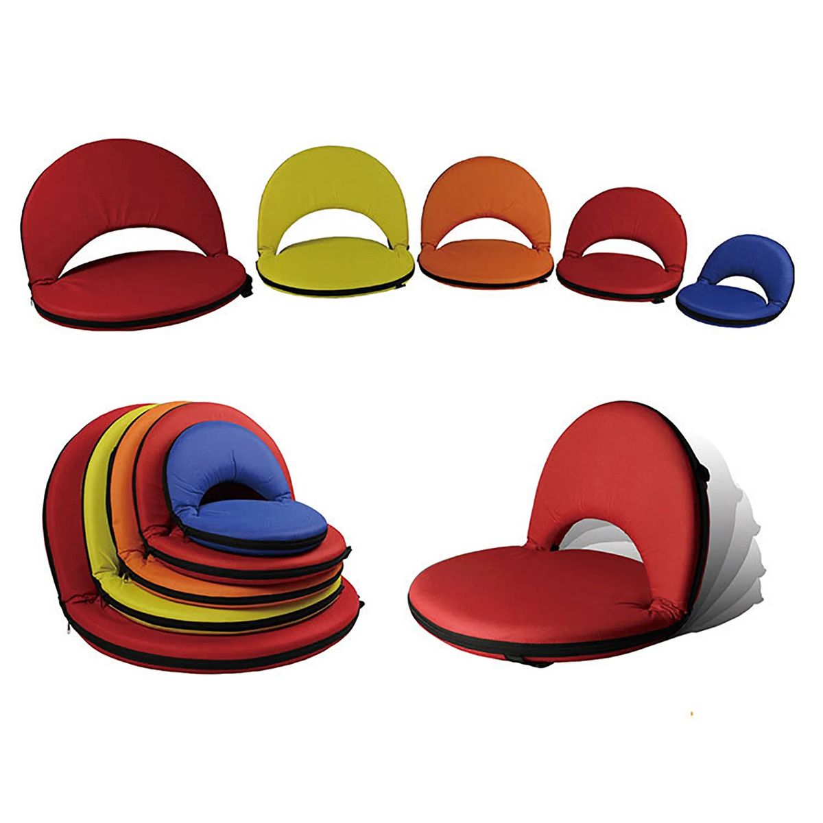 Stadium Seat with Adjustable Backrest for Outdoor Games 6