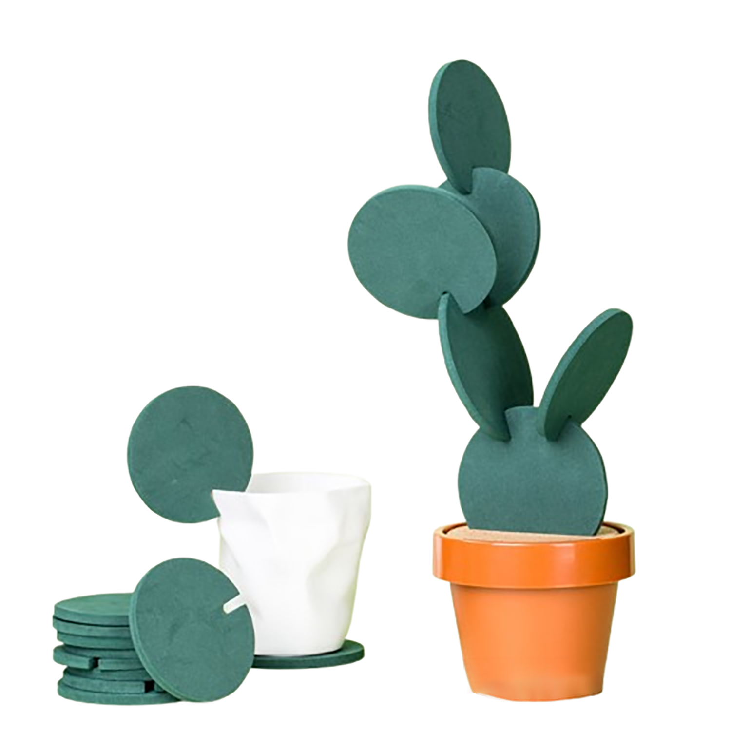 Non-Slip Insulated Cactus Coaster 3