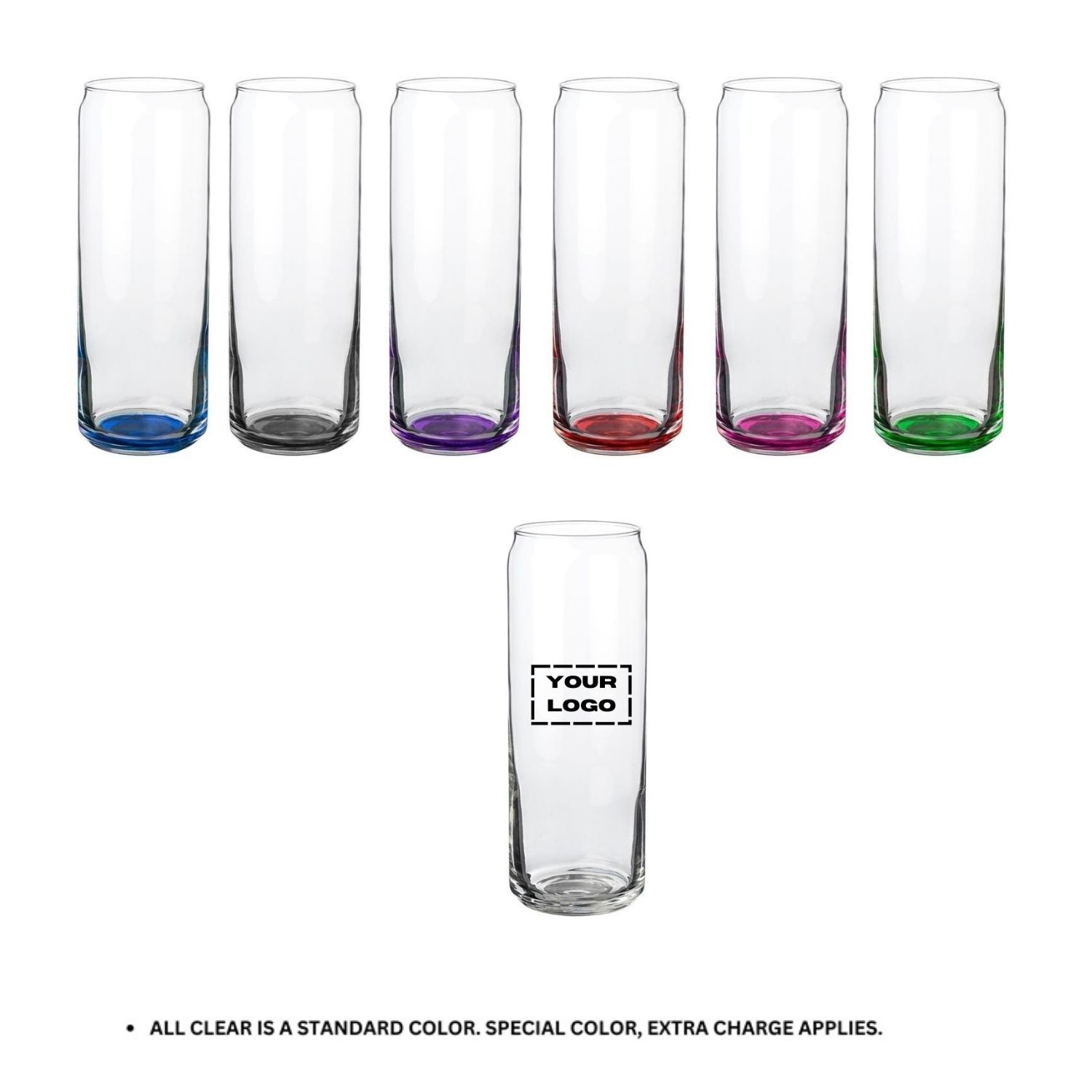 Sleek Can Beer Glass, 12.5 oz. 2