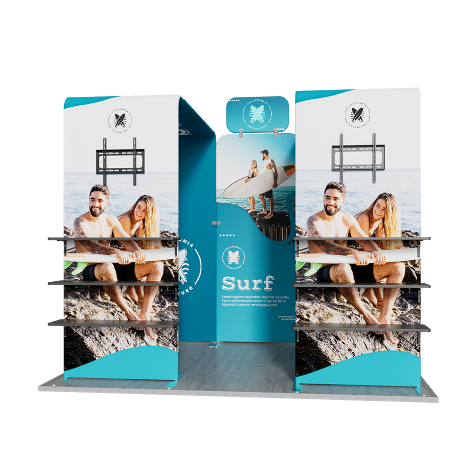 10'x10' Tradeshow Booth Kit - C Kit 5