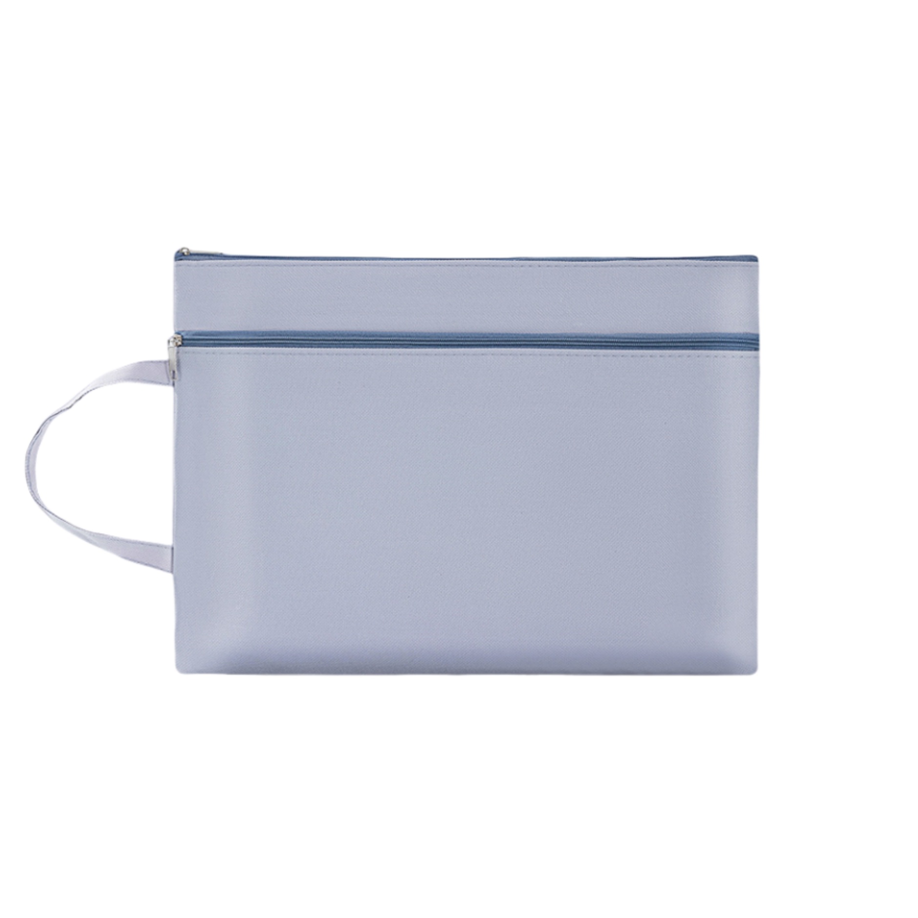 2 Pockets Oxford Zipper Pouch File Bag with Handle 8