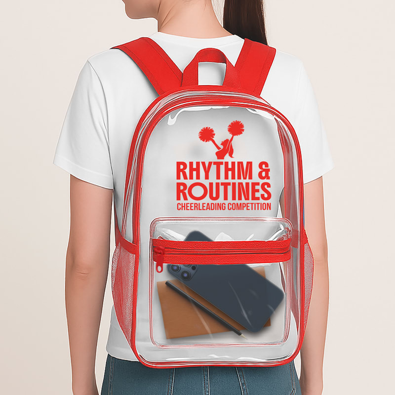 Pocket Clear Plastic Backpacks 10
