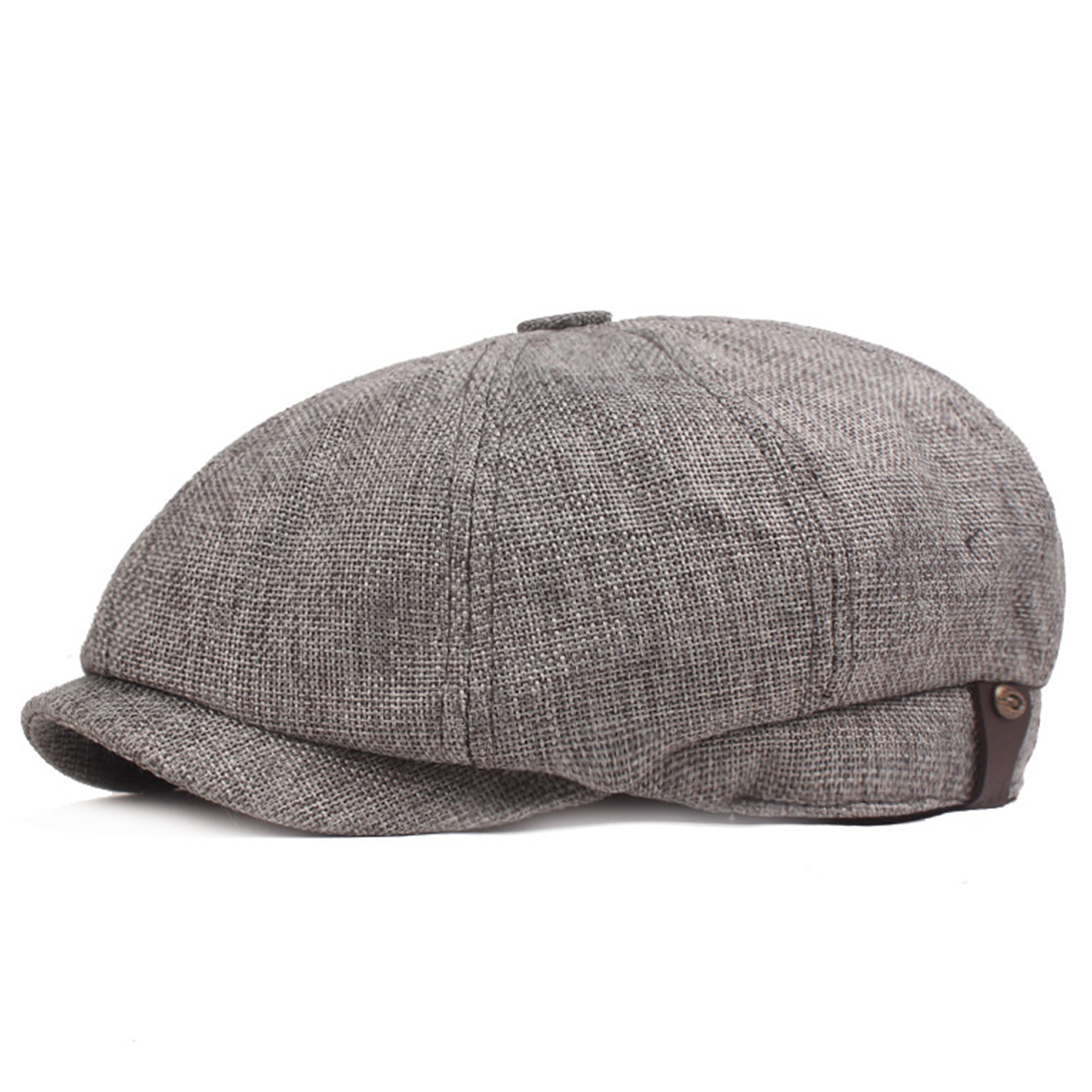 Men's Cotton and Linen Newsboy Cap 3