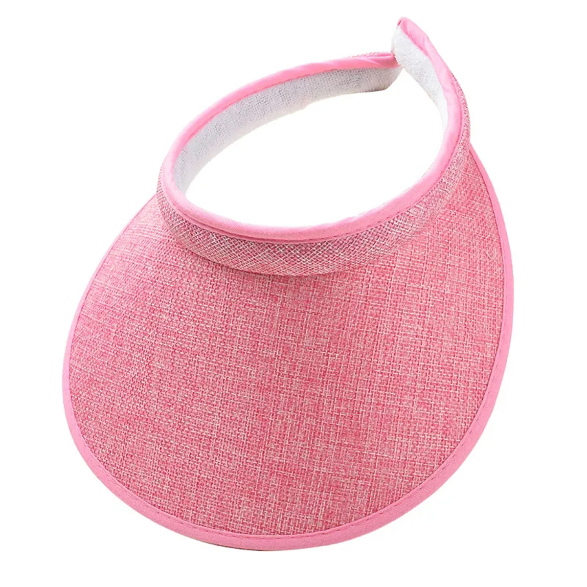 Lightweight Linen Visor Cap For UV Protection 7