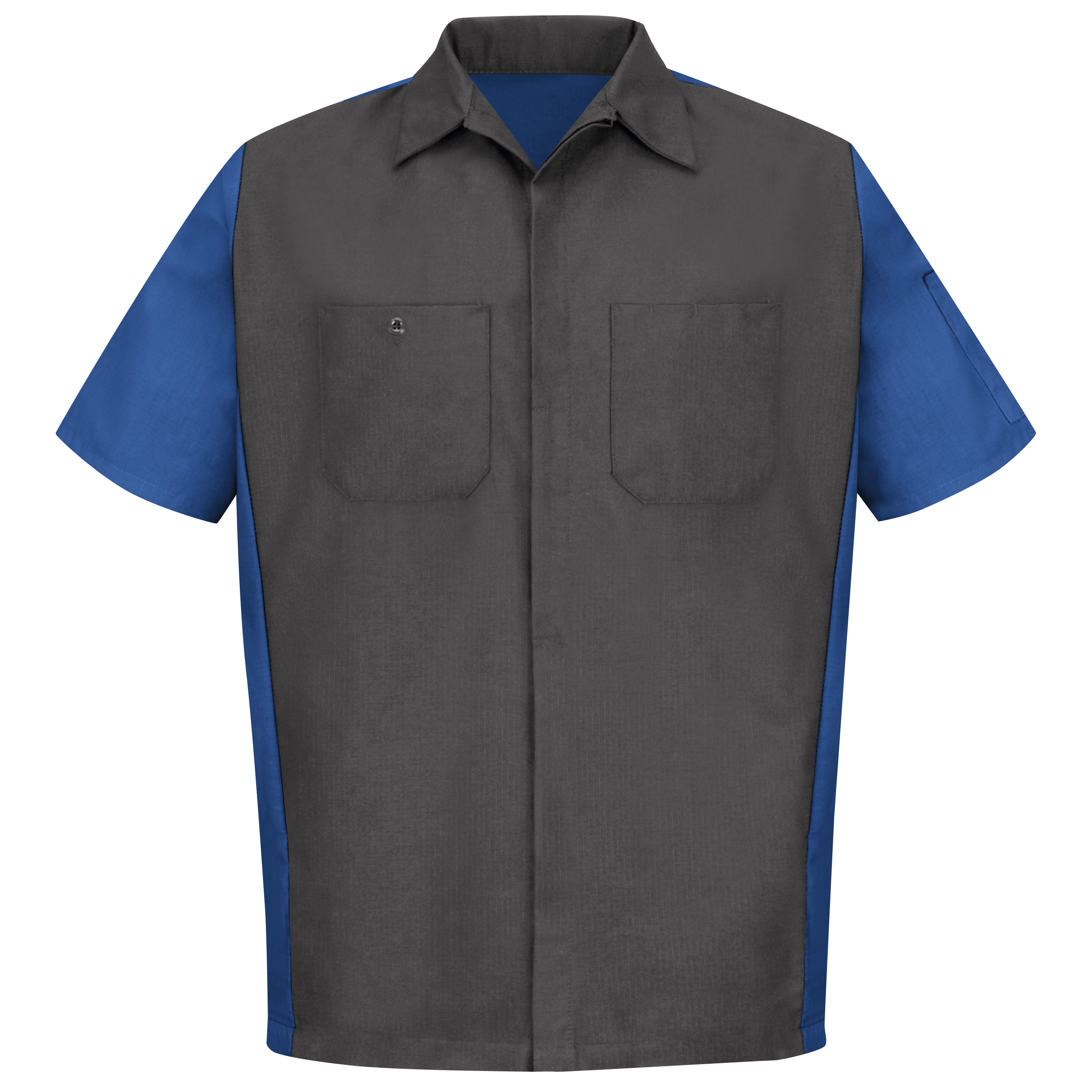 Red Kap® Men's Short Sleeve Two-Tone Crew Shirt 1