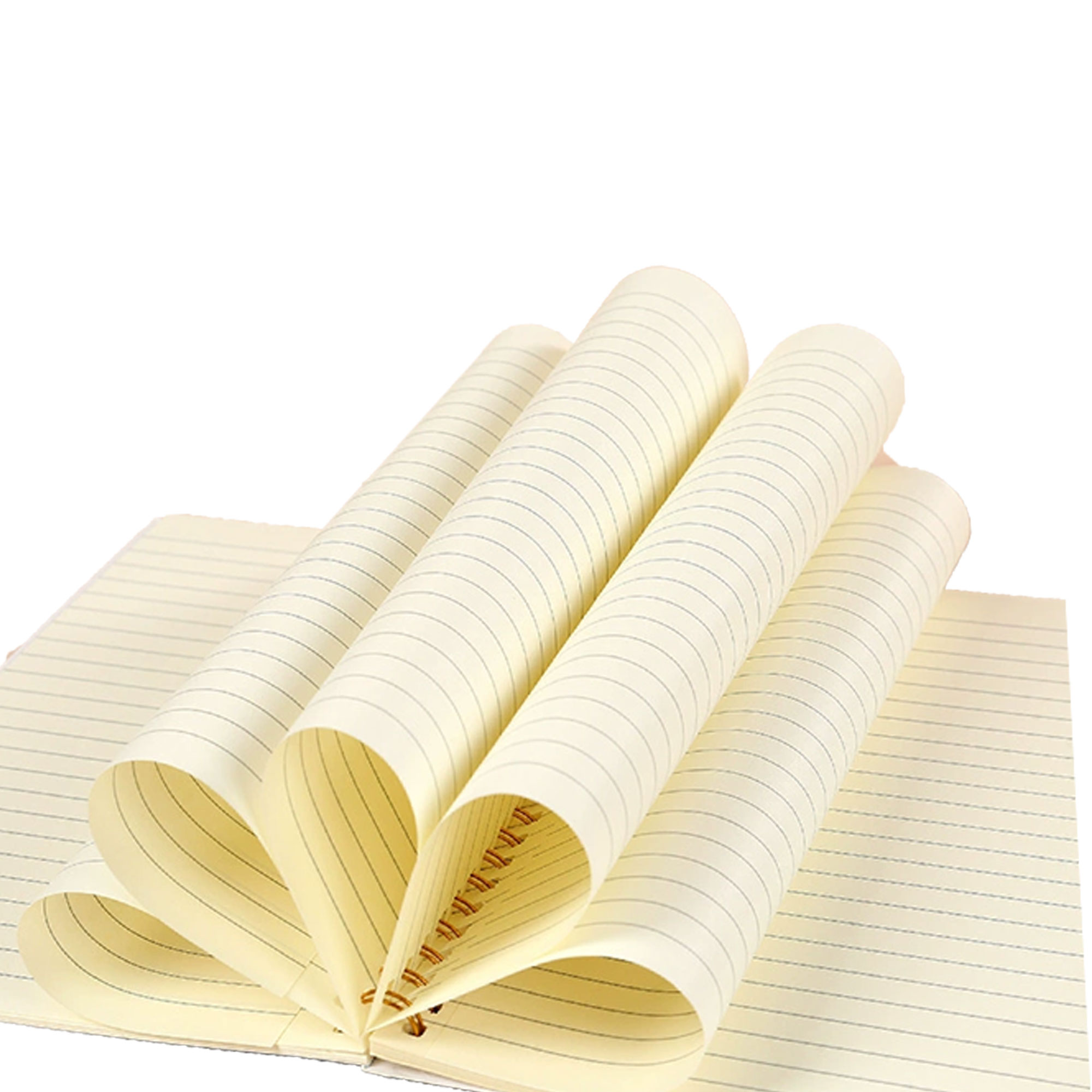 Kraft Spiral Notebook With Texture 5