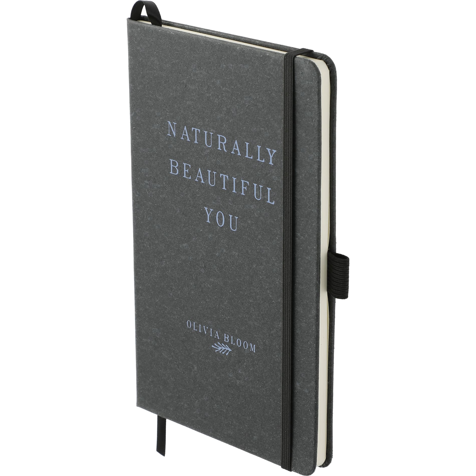 FSC® Mix 5.5" x 8.5" Recycled Leather Bound Journa 27