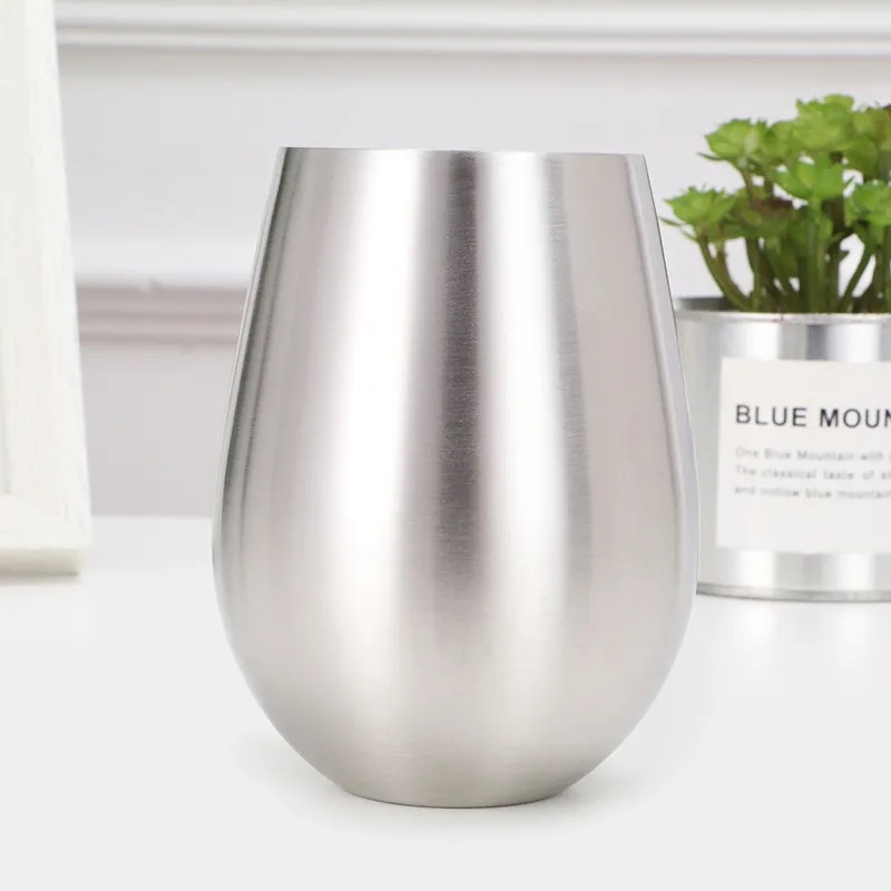 18oz. Stainless Steel Teardrop Cup 5