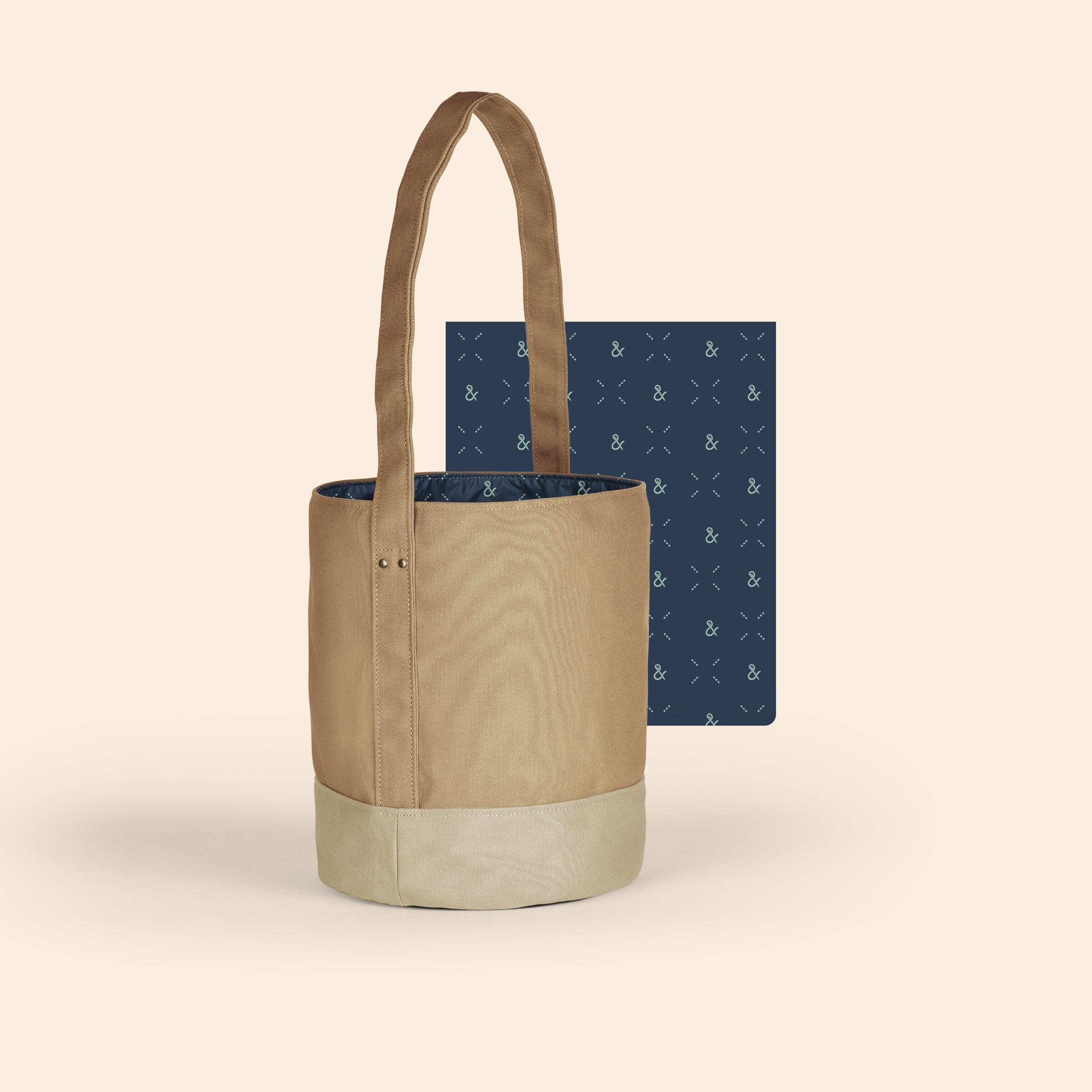 CITY CUT & SEW BUCKET TOTE