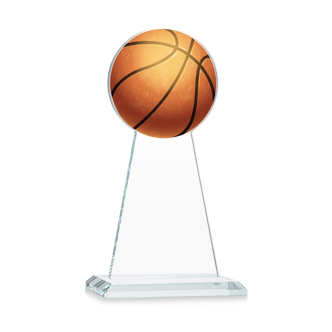 Edenwood Basketball VividPrint™ Award - Clear 4
