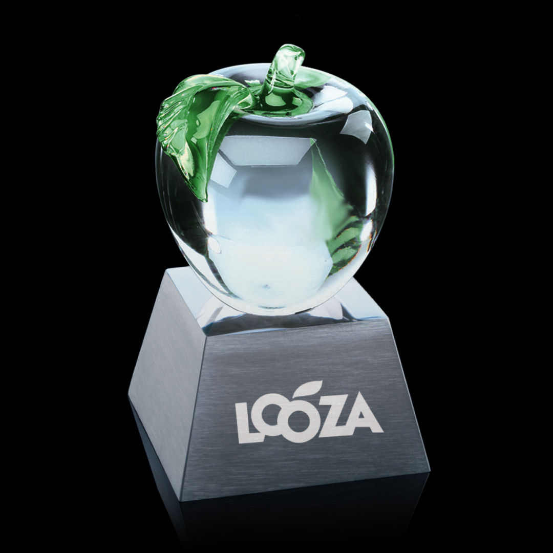 Apple Award on Aluminum Base 2