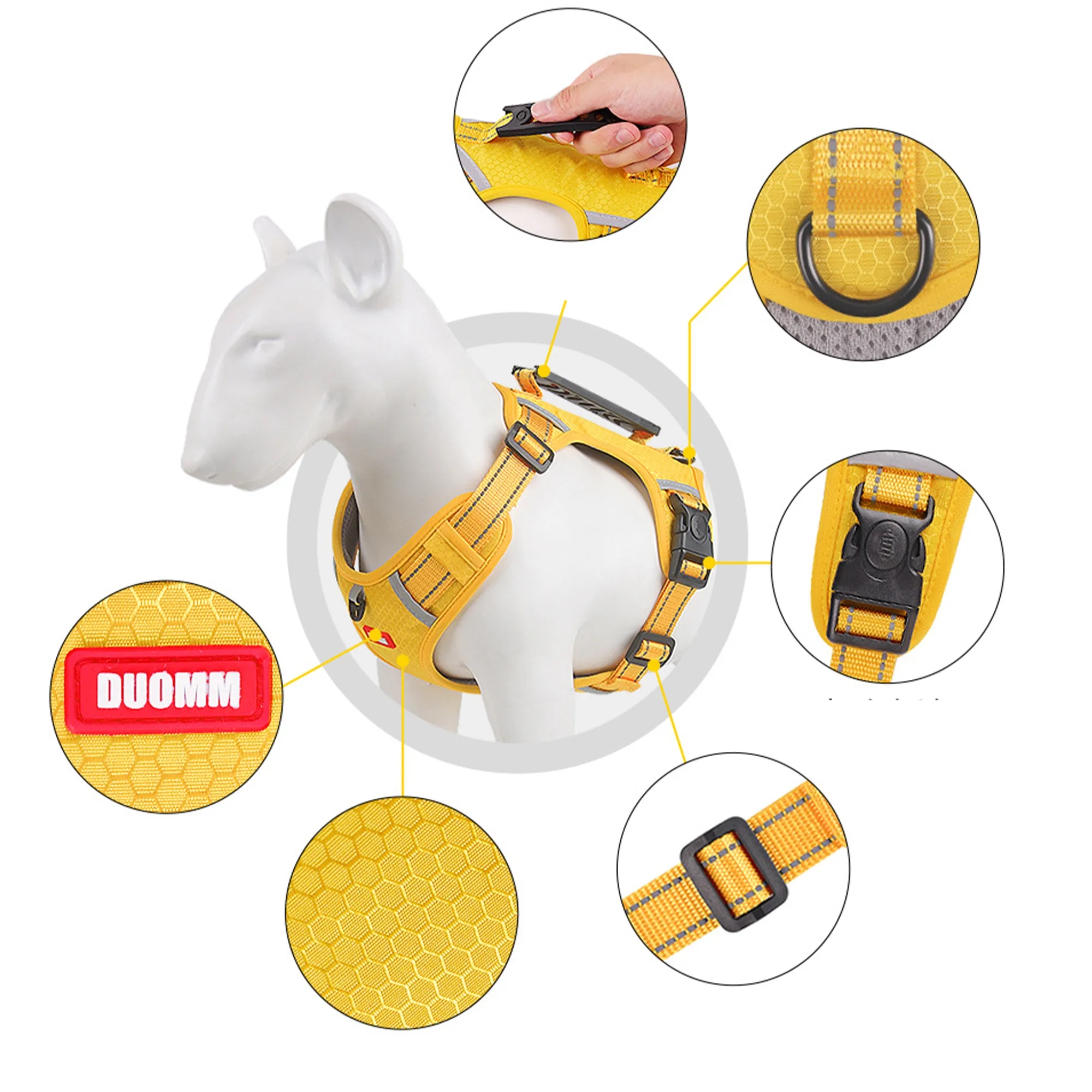 Pet Dog Chest Harness without Leash 2