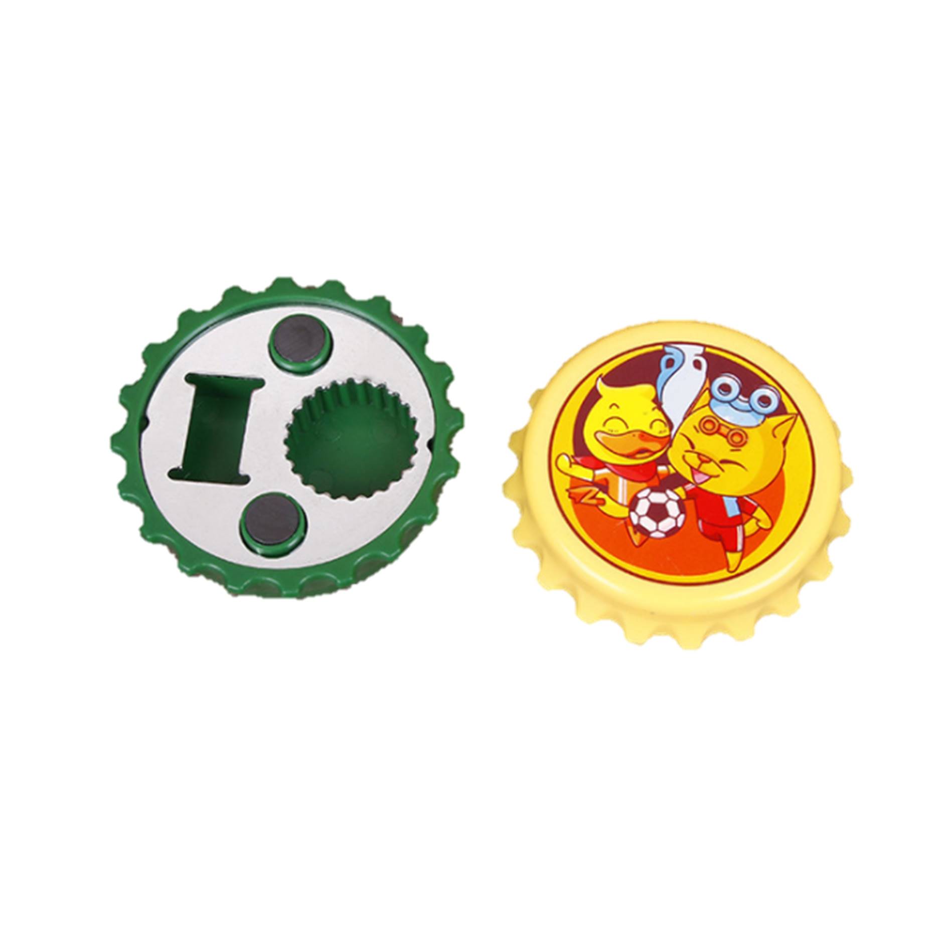 Bottle Cap Shaped Magnetic Opener 2