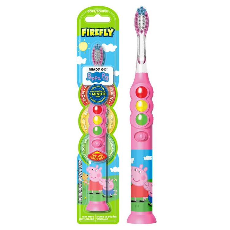 Kid's Peppa Pig Light Up Timer Toothbrush - 1 Ct 1