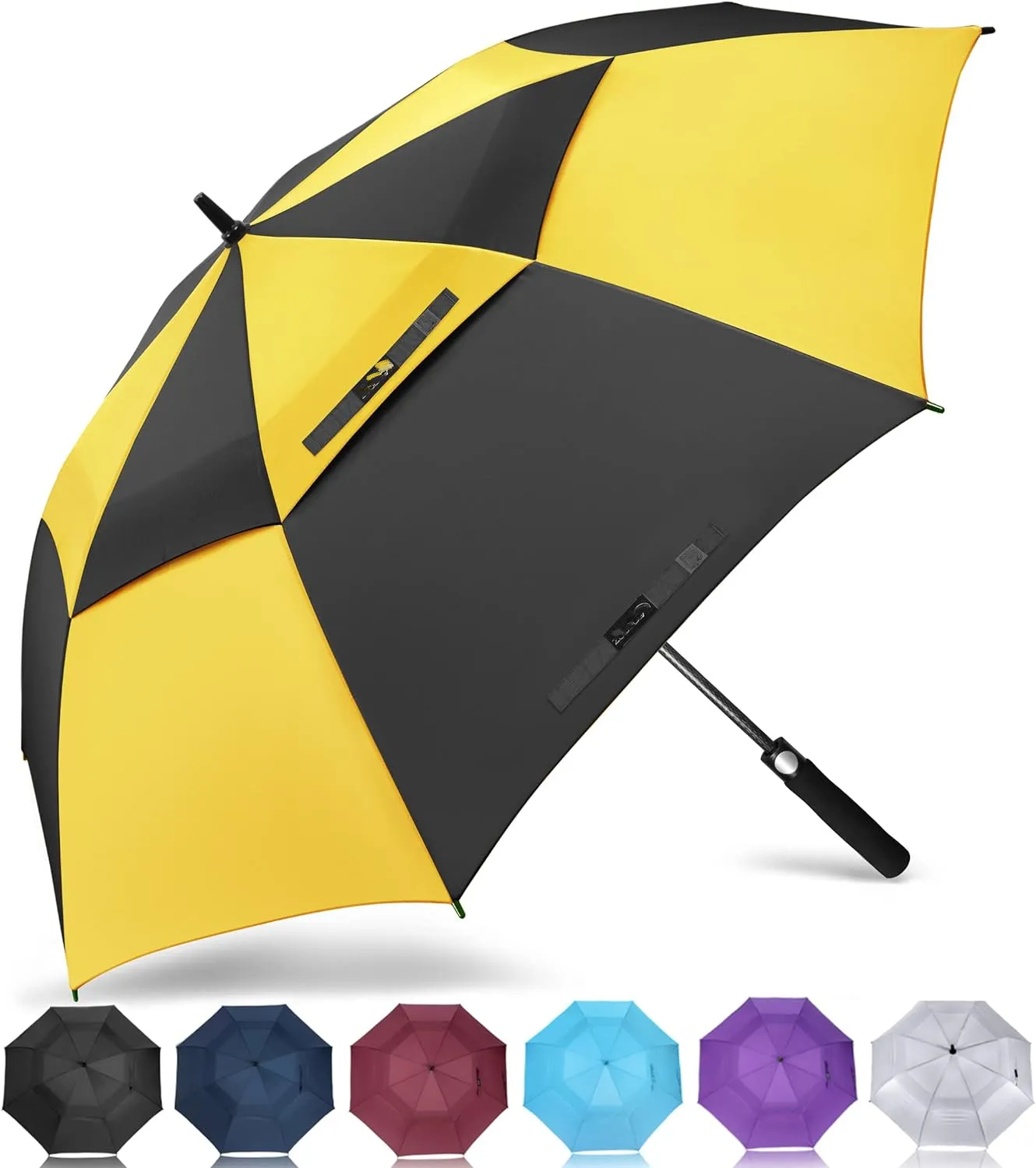 Wind Vented Auto Open Golf Umbrella 1