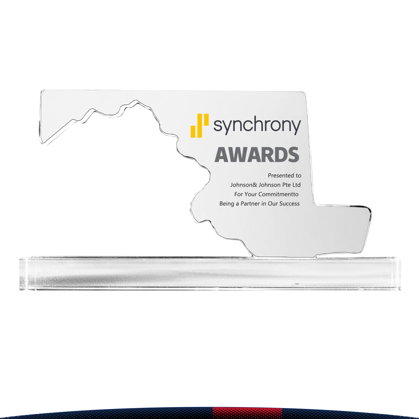 Glinle Maryland Crystal Award 1