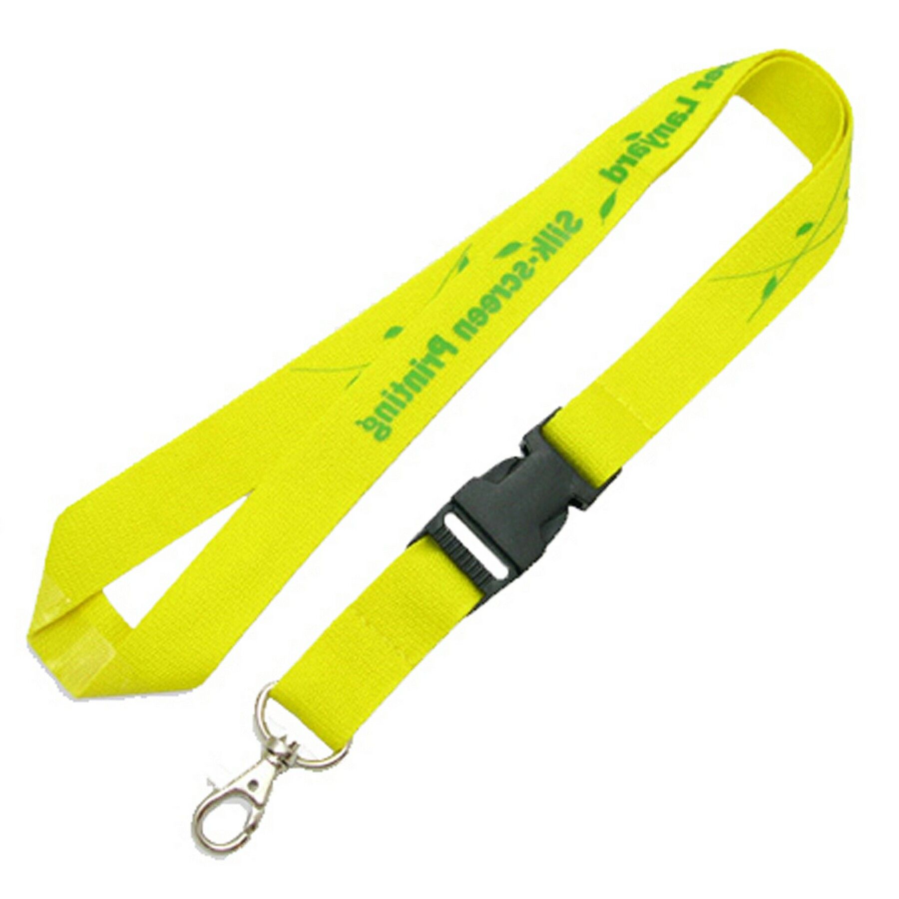 Eco Bamboo Lanyard - 3/4 inch 2