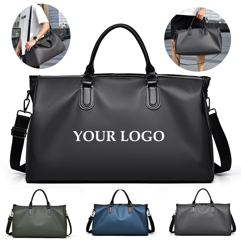 Pu Leather Waterproof Travel Bag For Men 2