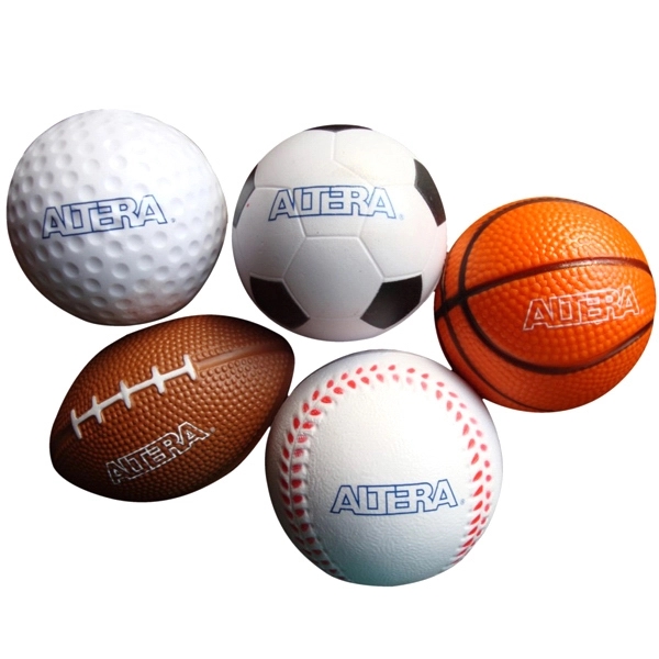 4" Soccer PU Stress Ball 2