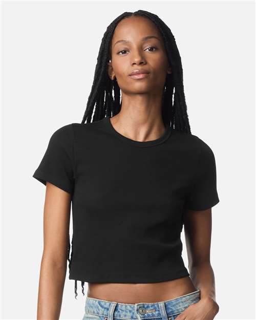 Women's Baby Rib Cropped Tee - BR210 20