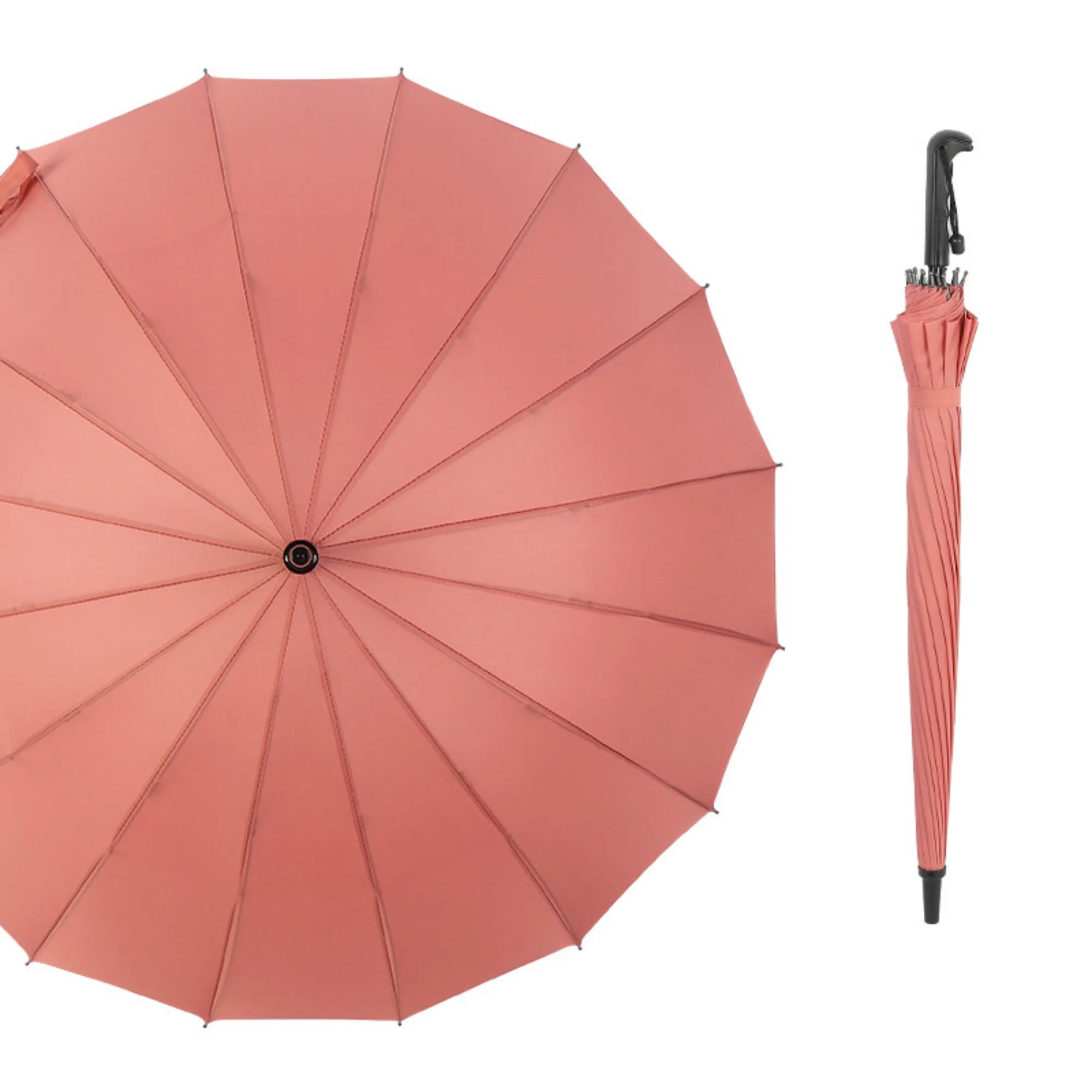 Windproof Umbrella 45 Inch Automatic Open With 16 Ribs 4