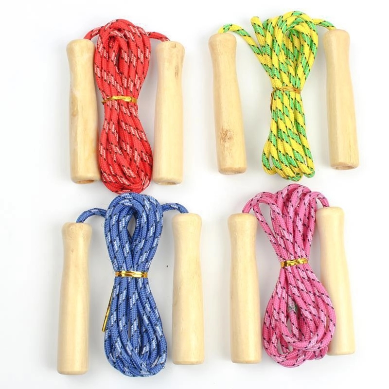 Wooden Handle Jump Rope 2