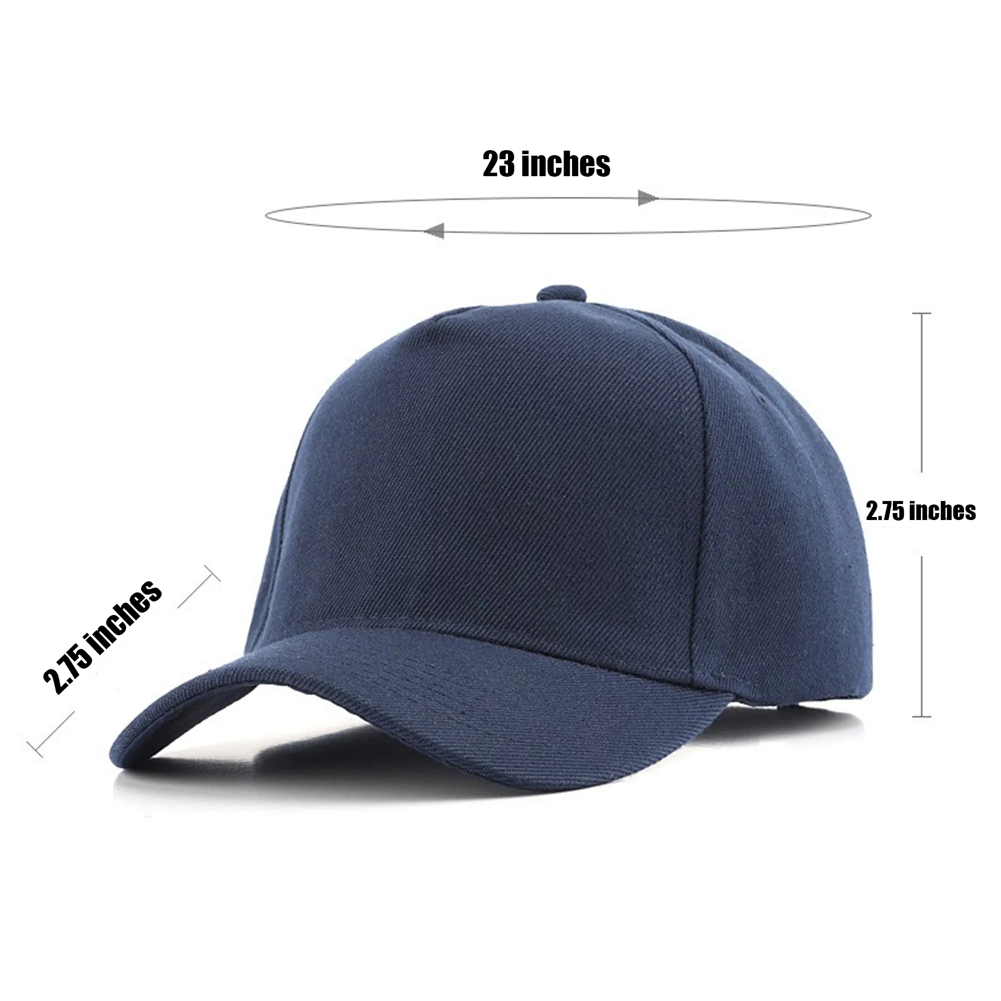 5 Panel Cotton Baseball Cap 8