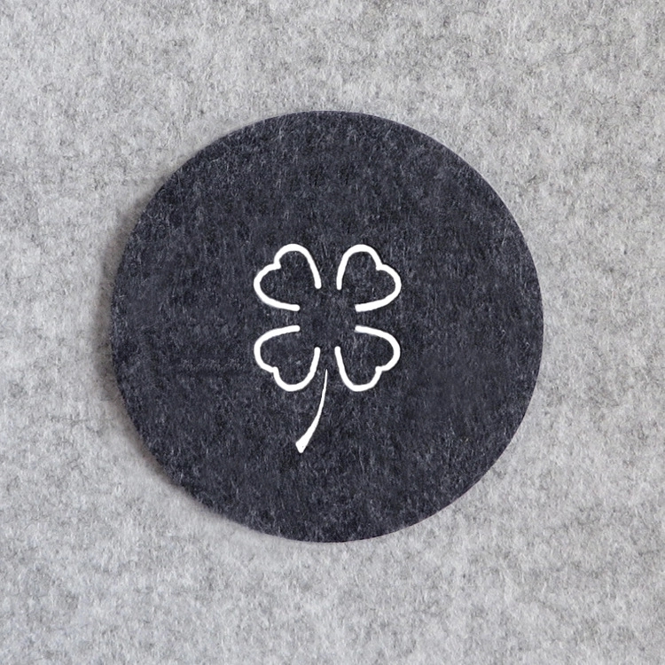 Round Felt Coaster 2