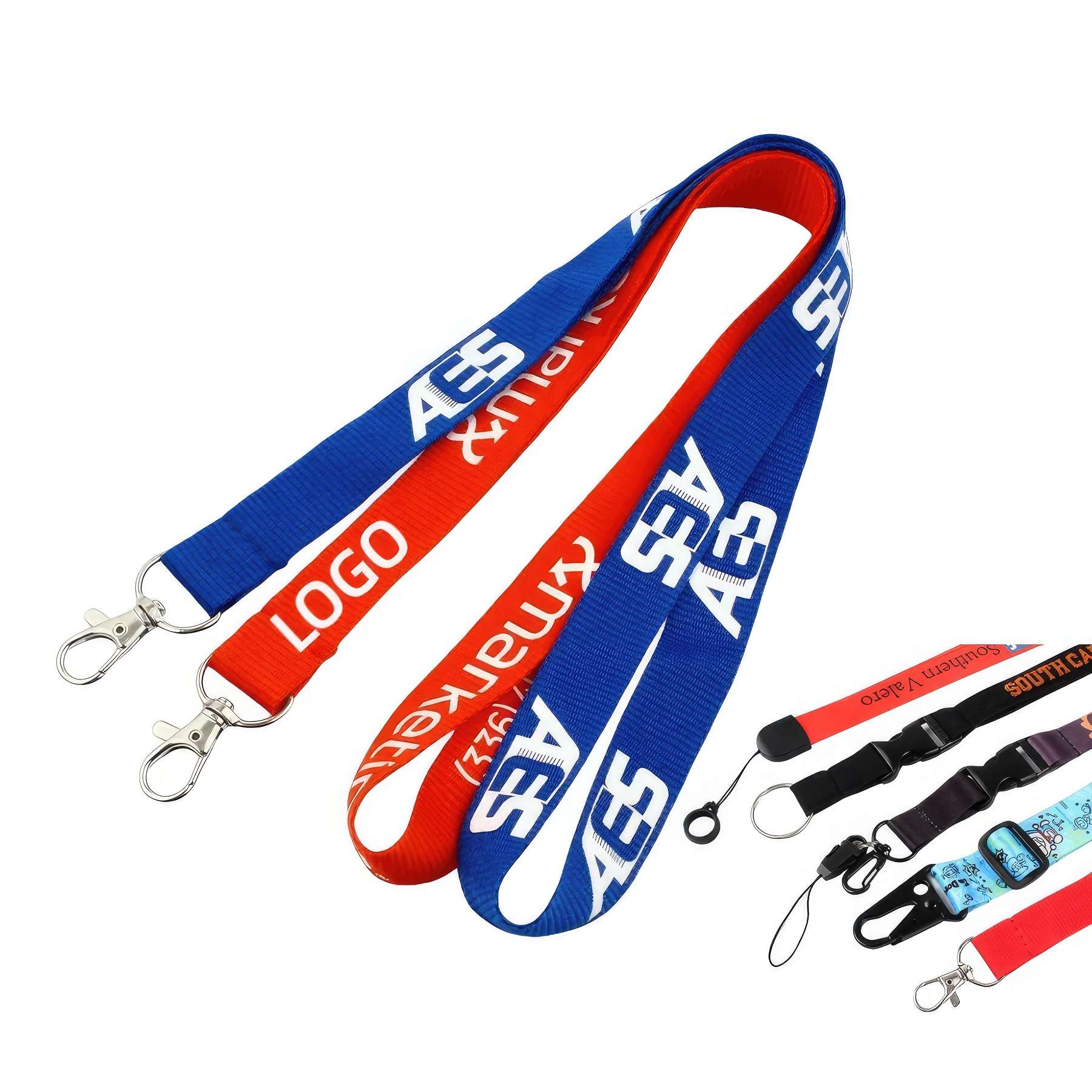 Custom Polyester Lanyards Badge Holders 2