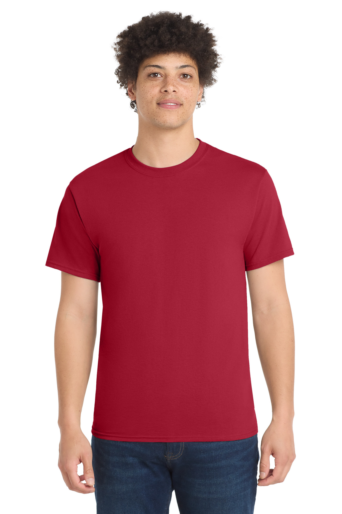 Port & Co Core Blend Tee. PC55 177