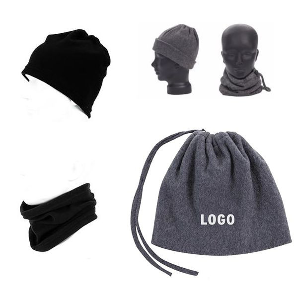 2-In-1 Neck Warmer & Beanie 1