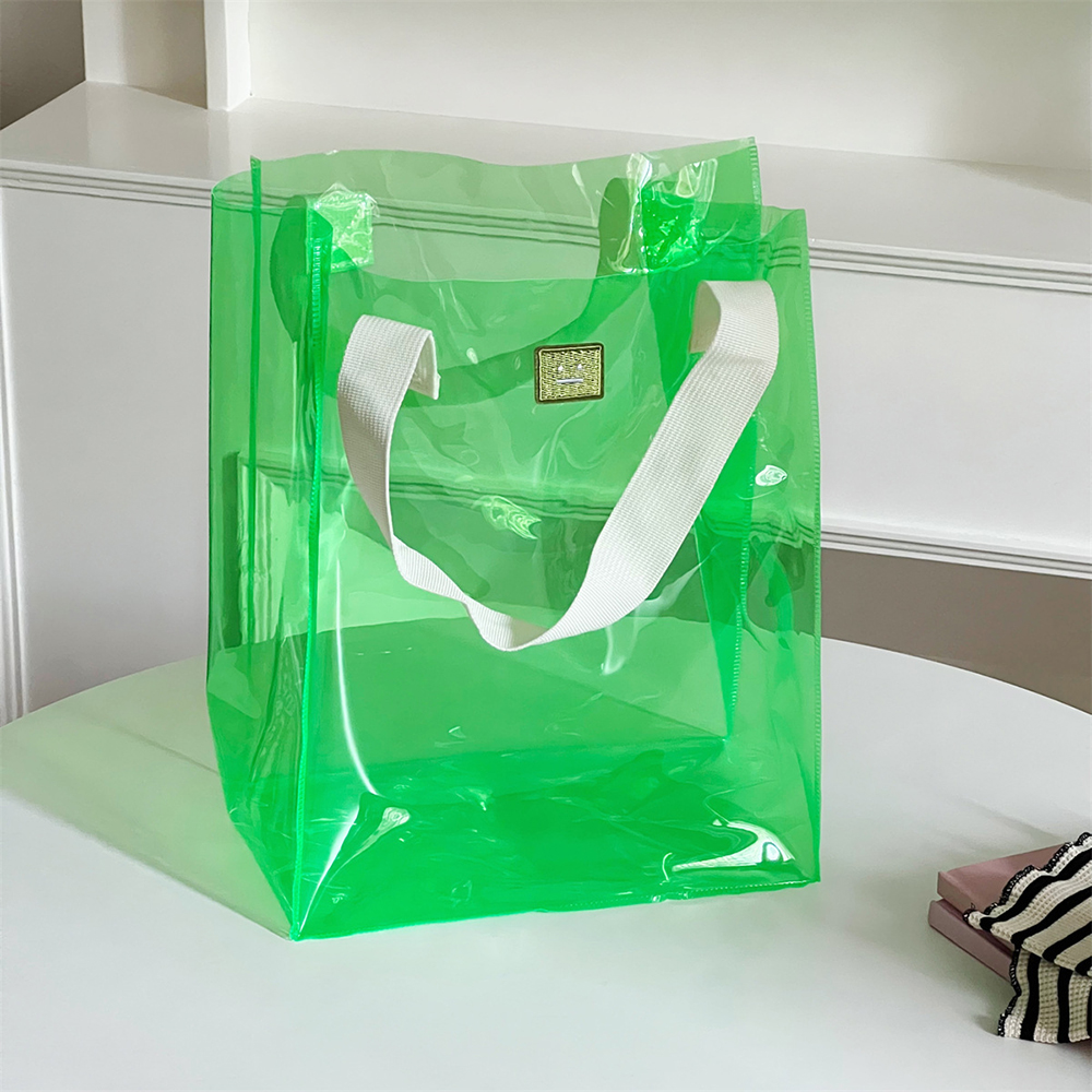 PVCbeach bag handheld transparent bag 9